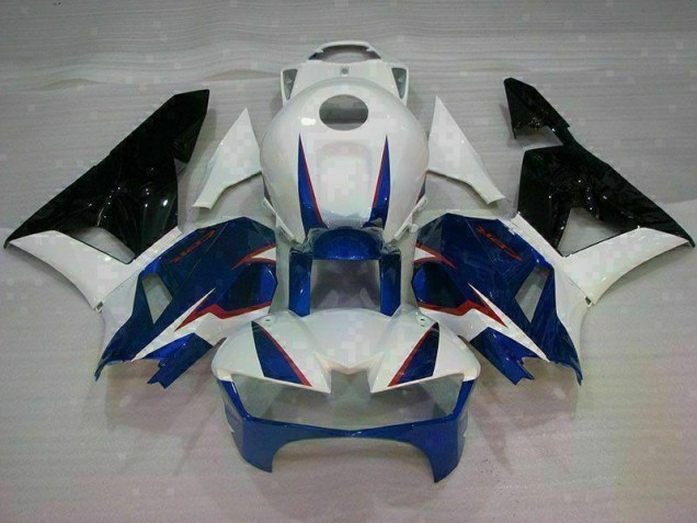 Bleu Blanc Carénage Moto CBR 600 RR 2013-2023 Bleu Blanc Carénage Moto CBR 600 RR 2013-2023