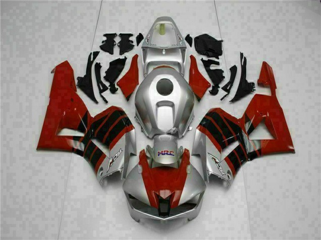 Rouge Argent Carénage Moto CBR 600 RR 2013-2023 Rouge Argent Carénage Moto CBR 600 RR 2013-2023