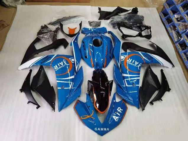 Bleu et Blanc Carénage Moto R3 2015-2022 Bleu et Blanc Carénage Moto R3 2015-2022
