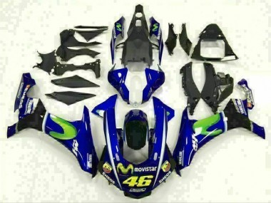 Bleu Carénage Moto R1 2015-2019