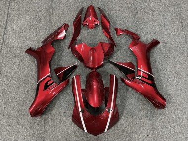 Rouge Noir Carénage Moto R1 2015-2019