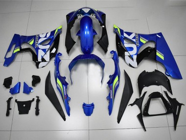 Blanc Vert Carénage Moto GSXR 1000 2017-2023