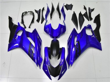 Bleu Noir Carénage Moto R6 2017-2023