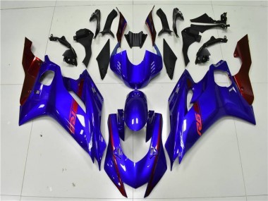 Bleu Rouge Carénage Moto R6 2017-2023
